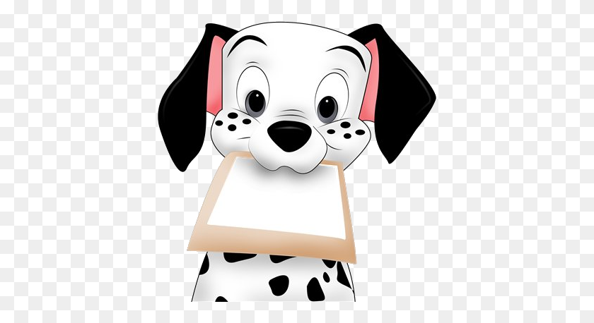 394x398 Disney Dalmatians Clip Art Images Are Free To Copy For Your Own - Dalmatian Clipart
