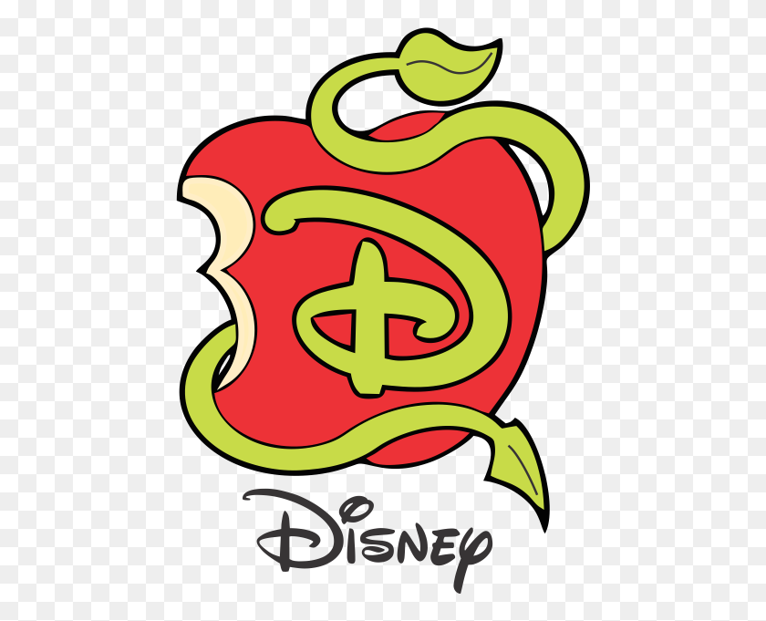 454x621 Disney Descendants Logos - Descendants PNG