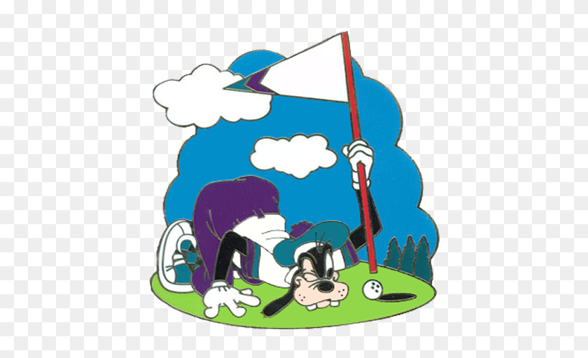440x451 Disney Goofy Golf Clipart Free Clipart - Golf Clip Art
