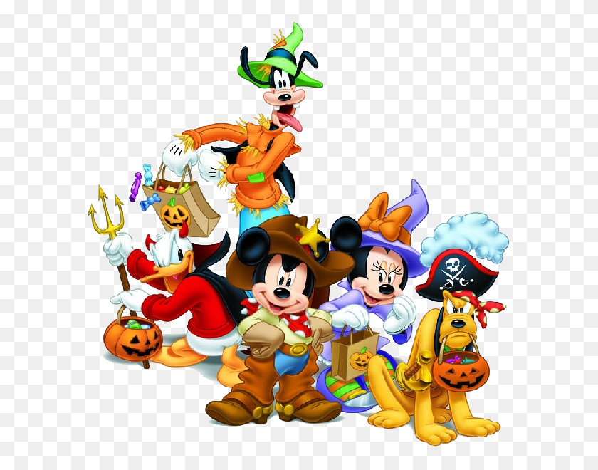 600x600 Clipart De Halloween De Disney - Clipart De La Escuela De Disney