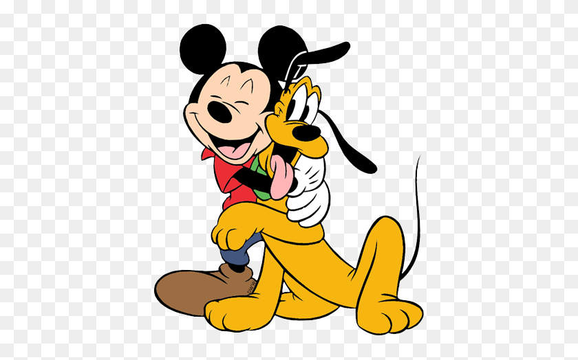 400x464 Картинки Disney Hug Hug - Робин Клипарт