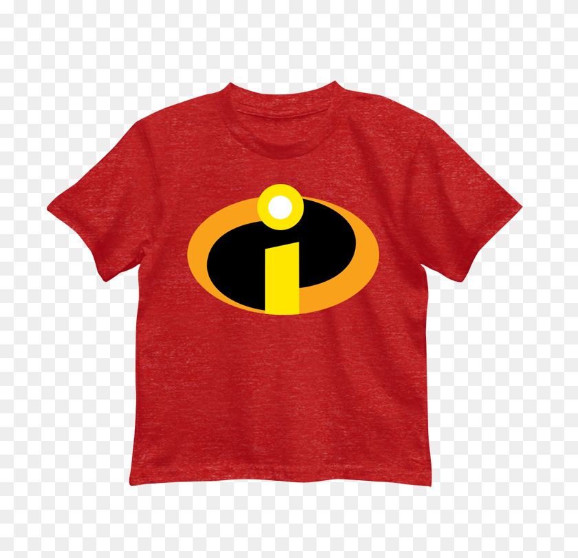 750x750 Disney Little Boys' The Incredibles Logo Costume T Shirt - Incredibles Logo PNG