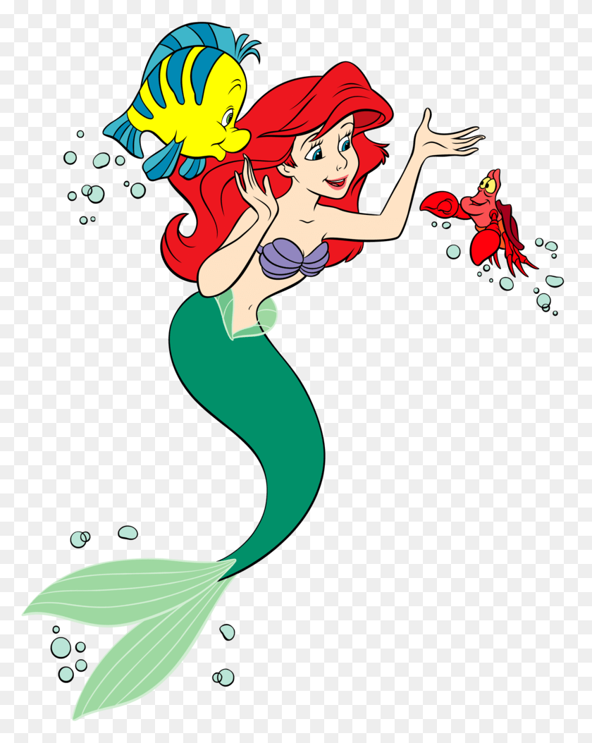 780x994 Disney Mermaid Cliparts - Mermaid Fin Clipart