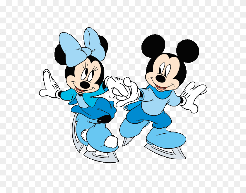 600x600 Disney Mickey And Minnie - Dramatic Play Clipart