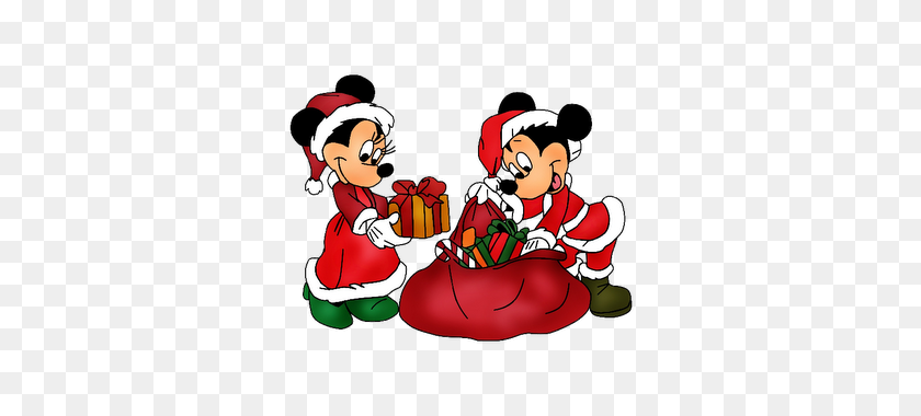 320x320 Disney Mickey Christmas Clipart Charsther - Рождественский Клипарт Микки