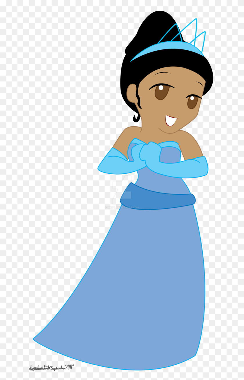 640x1246 Princesa Tiana De Disney - Clipart De La Princesa Tiana