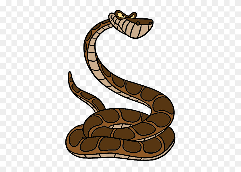 397x539 Disney Snake Clipart - Rattlesnake Clipart