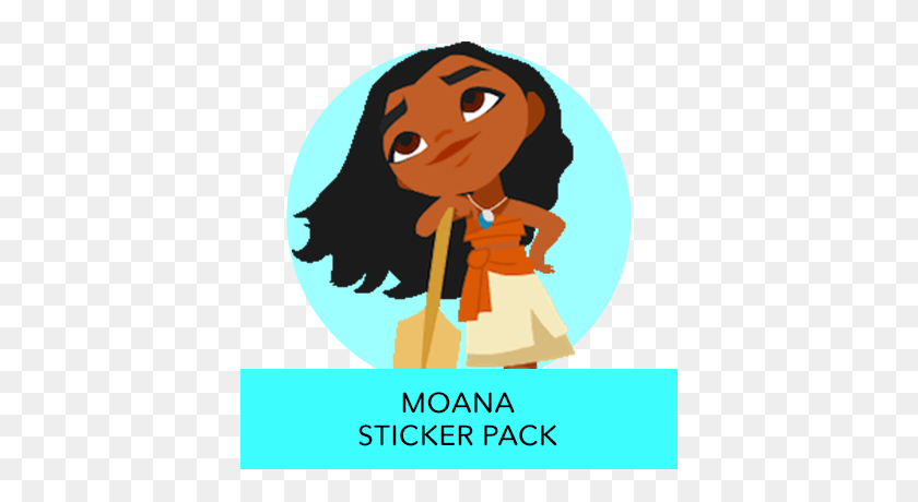 400x400 Disney Pegatinas De Disney Lol - Moana Personajes Png