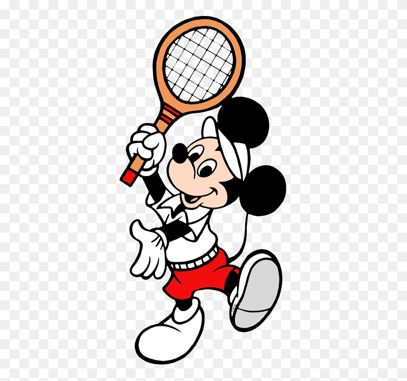 348x726 Disney Tennis, Badminton Clip Art Disney Clip Art Galore - Tennis Clipart