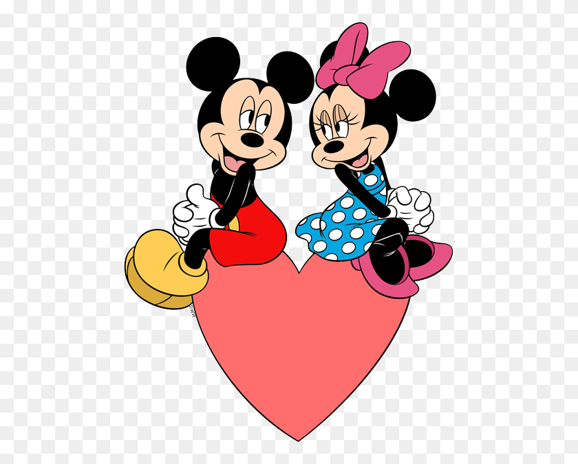 485x615 Disney Valentine's Day Clip Art Disney Clip Art Galore - Happy Heart Clipart