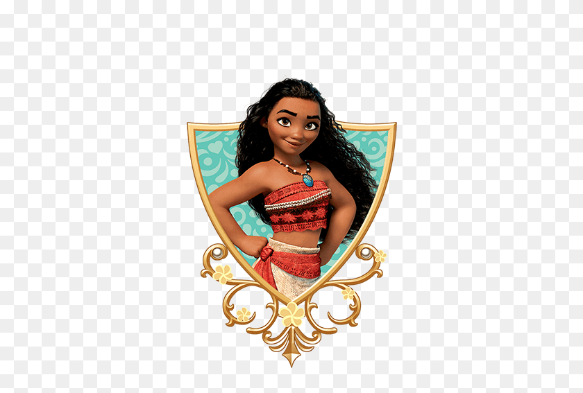 400x507 Disneyland - Moana Characters PNG