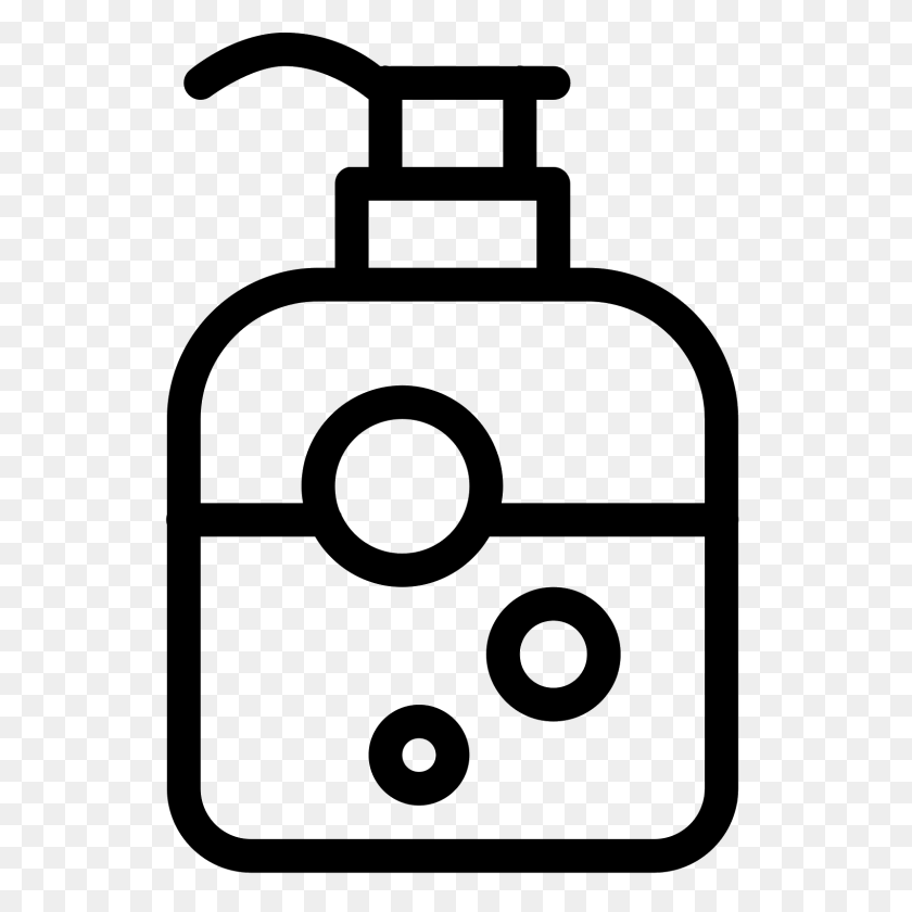 1600x1600 Dispenser Icon - Shampoo Bottle Clipart