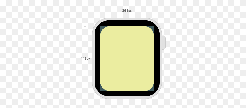 294x310 Display Sizes - Apple Watch PNG