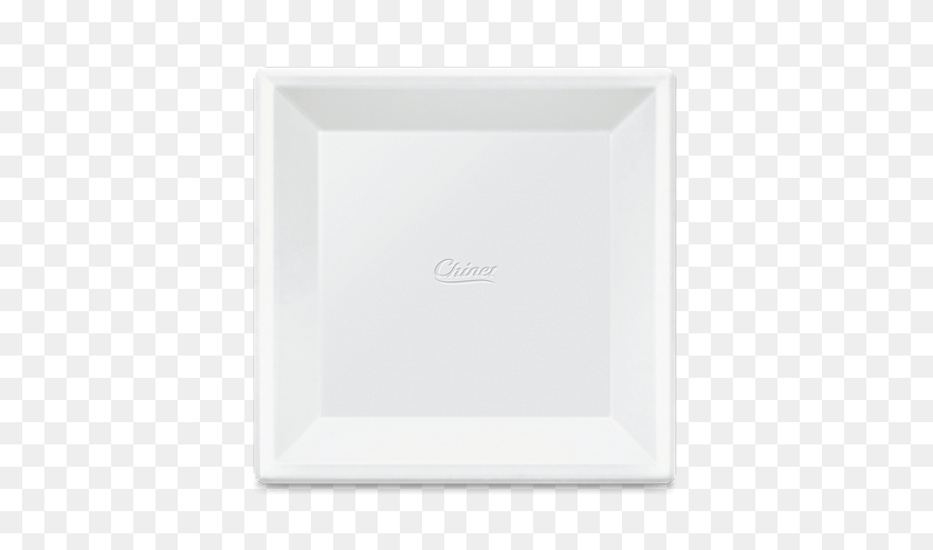 435x435 Disposable Square Dinner Plates - Dinner Plate PNG