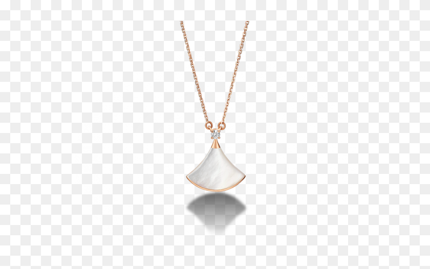 570x466 Diva Mother Of Pearl Diamond Necklace - Diamond Necklace PNG