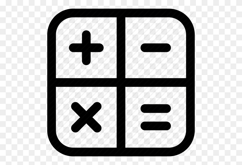 512x512 Dividir, Lógica, Matemáticas, Menos, Multiplicar, Más, Icono De Precisión - Clipart De Lógica