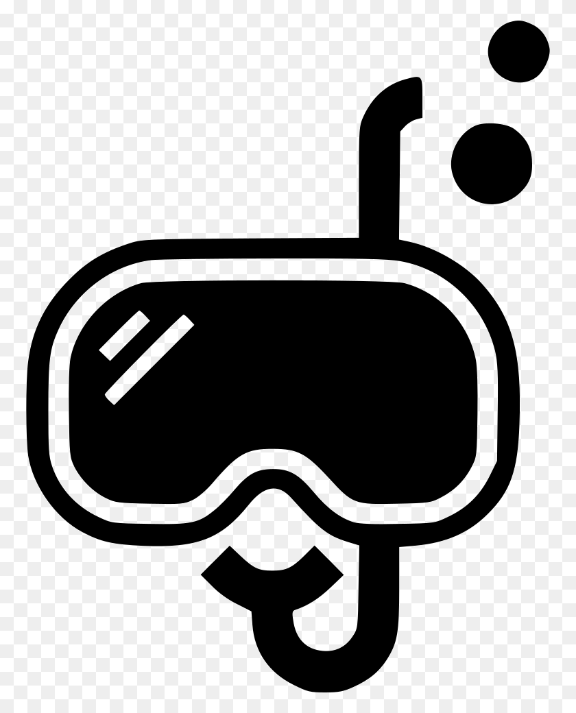 764x980 Diving Mask Png Icon Free Download - Ski Mask PNG