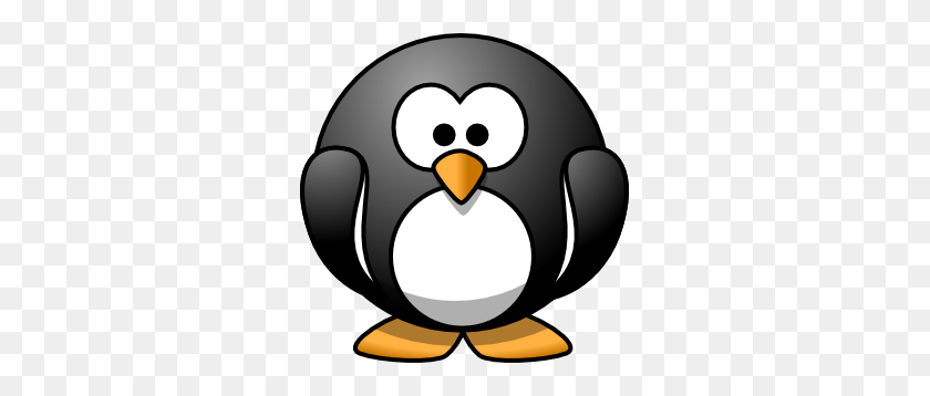 297x298 Diving Penguin Cliparts - Diving Board Clipart