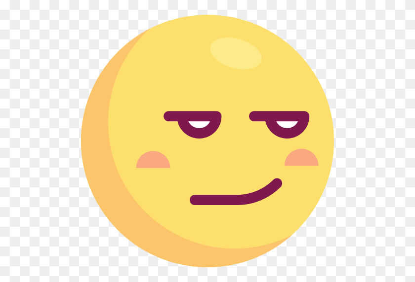 512x512 Dizzy Emoji Png Icon - Smirk Emoji Png