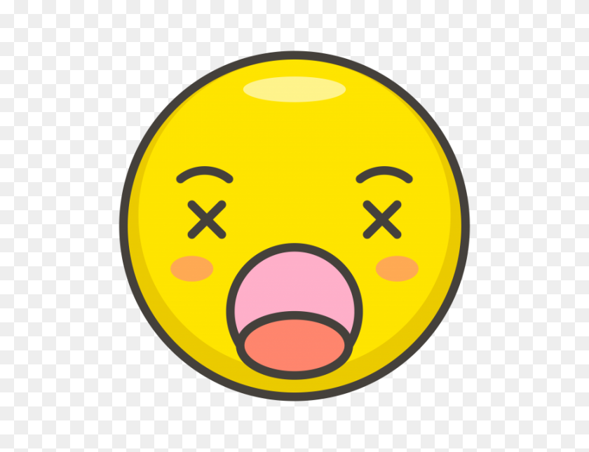 866x650 Dizzy Face Emoji Png Transparent Emoji - Confused Emoji PNG