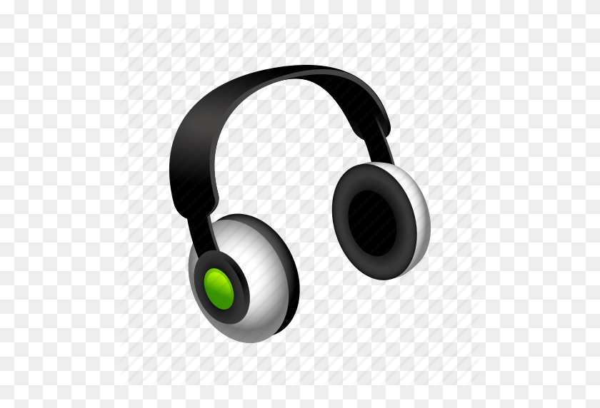 512x512 Dj, Earplug, Headphone, Headset, Music, Plug, Sound Icon - Dj Headphones PNG