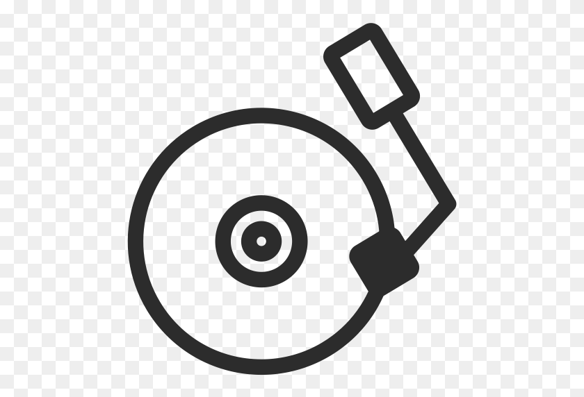 512x512 Dj Icon With Png And Vector Format For Free Unlimited Download - Dj Clipart Black And White
