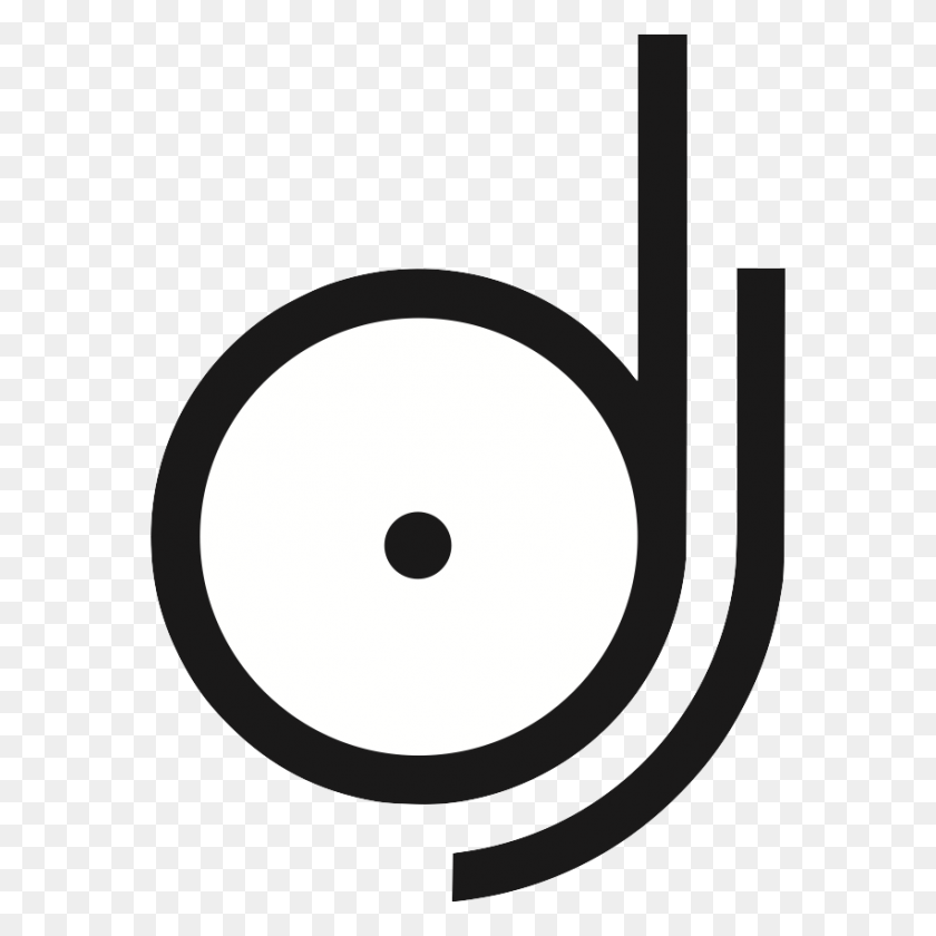 851x851 Логотип Dj - Логотип Dj Png