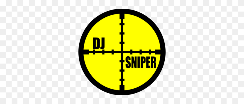 300x300 Dj Sniper Icon Clip Art - Sniper Clipart