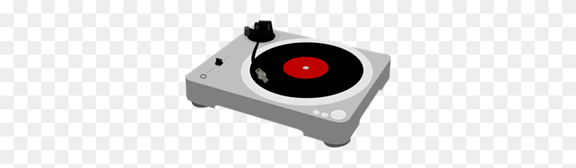 300x186 Dj Turntable Png Clip Arts For Web - Turntable PNG