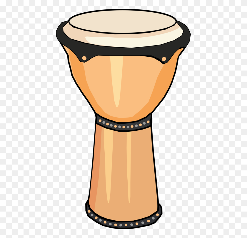 459x750 Djembe Drum Musical Instruments Darabouka Remo - Bongo Clipart