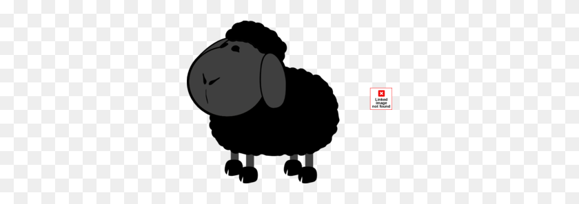298x237 Dkg Black Sheep Clipart - Clipart De Ovejas En Blanco Y Negro