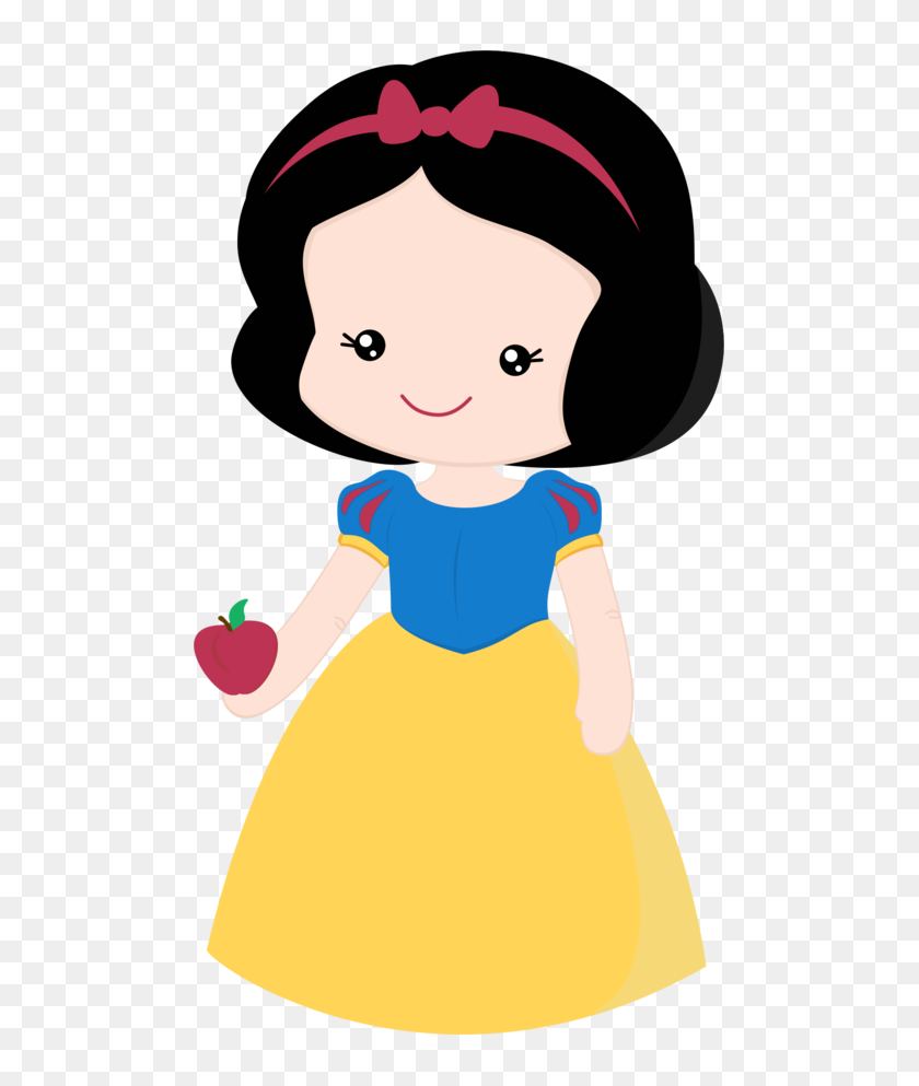 607x933 Do It Yourself !! Snow - Snow White Clipart Black And White