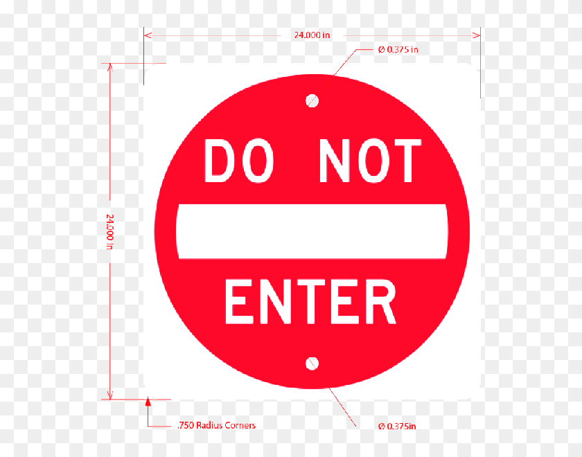 600x600 Do Not Enter Sign, Inch X Inch Ms Carita - Do Not Enter Sign PNG
