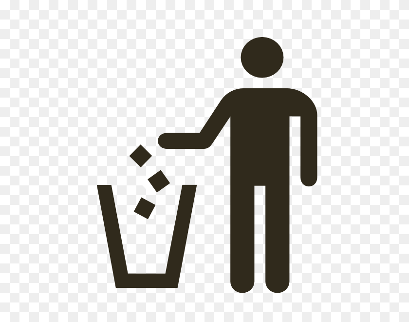 600x600 Do Not Litter Png, Clip Art For Web - Taking Out The Trash Clipart