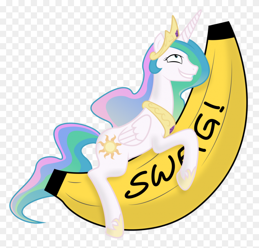1280x1224 Do You Like Bananas My Little Pony Friendship Is Magic Know - Banana Bread Clipart