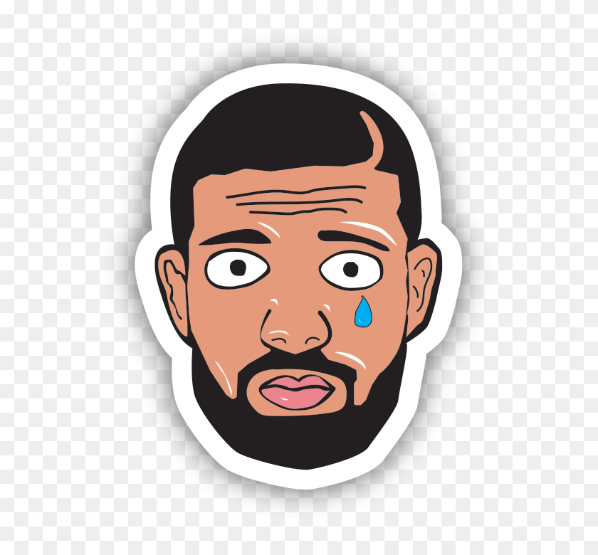 720x720 Do You Like Drake's New Skull Tattoo Playbuzz - Drake Face PNG