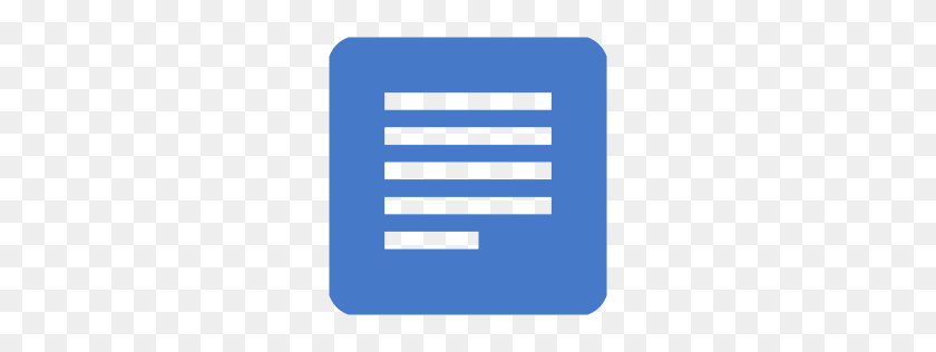 256x256 Doc, Docs, Icono De Google - Png A Doc