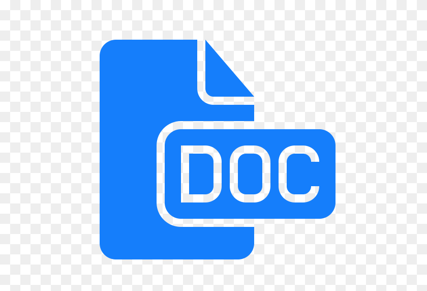 512x512 Doc, Documento, Icono - Png A Doc