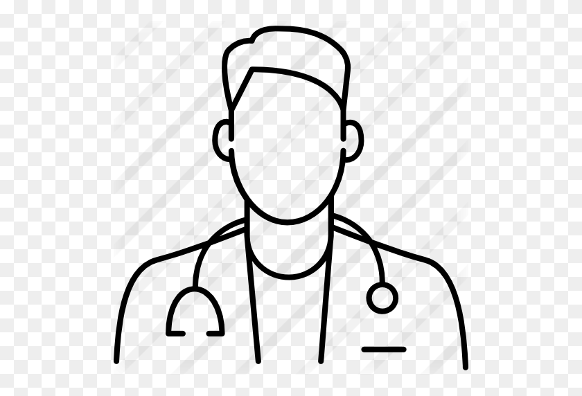 512x512 Doctor - Doctor Black And White Clipart