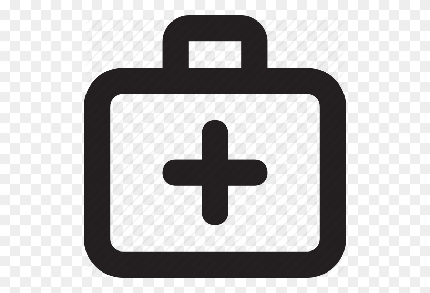 512x512 Doctor Bag, First Aid, Medical Box, Medical Emergency, Medicine - Medical Bag Clipart