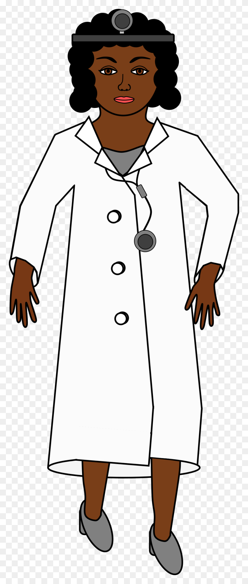 975x2400 Doctor Clipart Clipart Of Clipartwork - Doctor Clipart Free