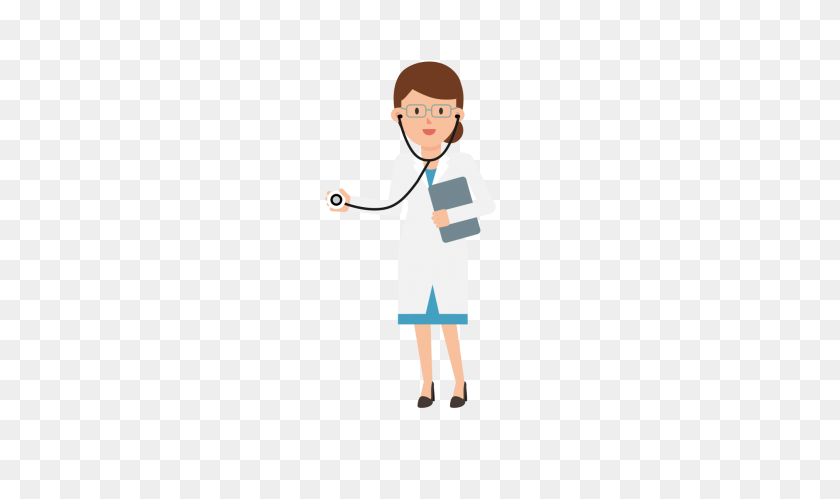 2000x1126 Doctor Holding Stethoscope Cartoon - Doctor PNG