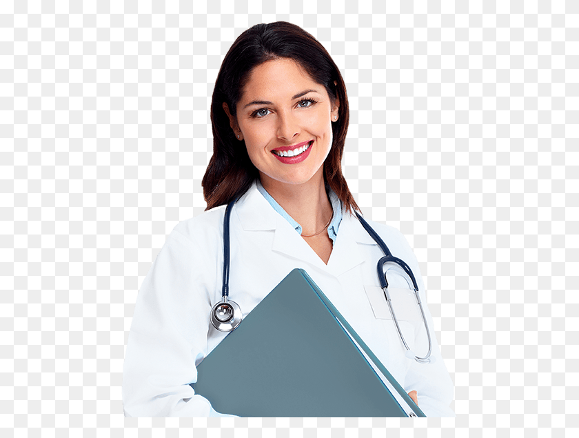 487x575 Doctor Png Images Free Download, Nurse Png - Lady PNG