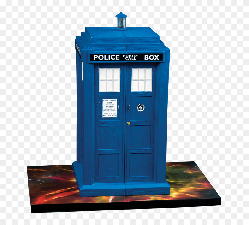 679x700 Doctor Who - Tardis PNG