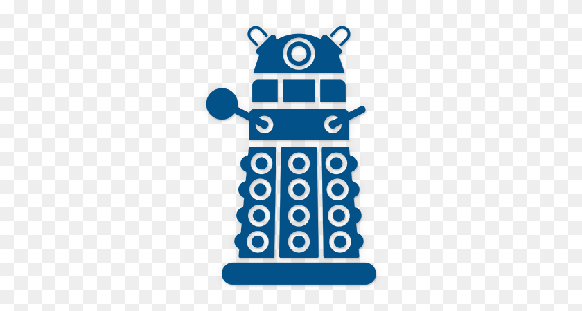 390x390 Doctor Who Dalek Etiqueta Engomada Del Coche De La Versión Frontal De Ebay - Dalek Png