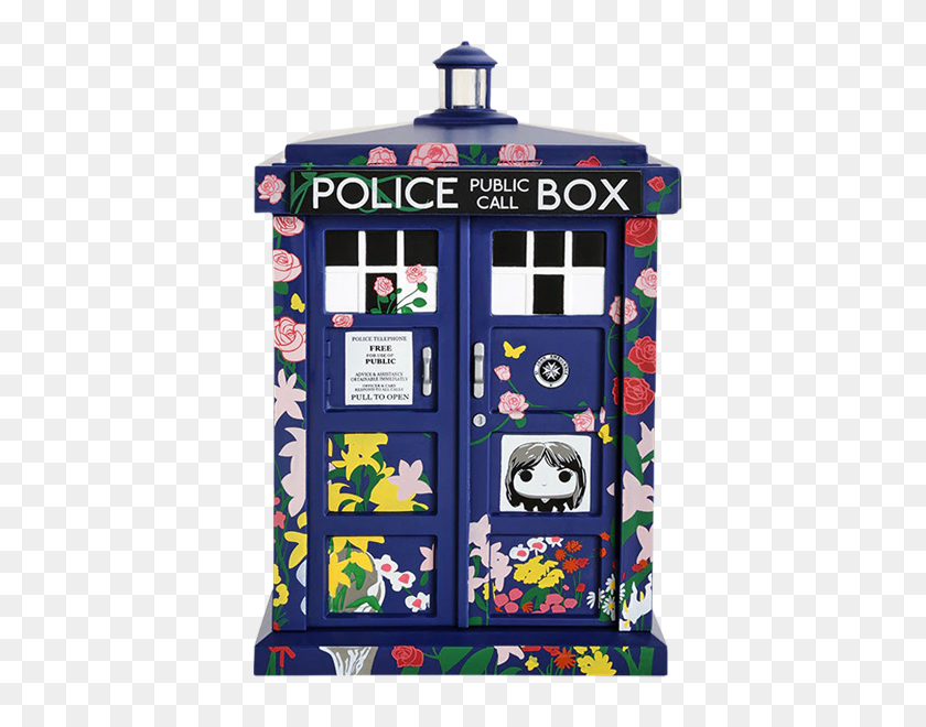 600x600 Doctor Who Tardis - Doctor Who PNG