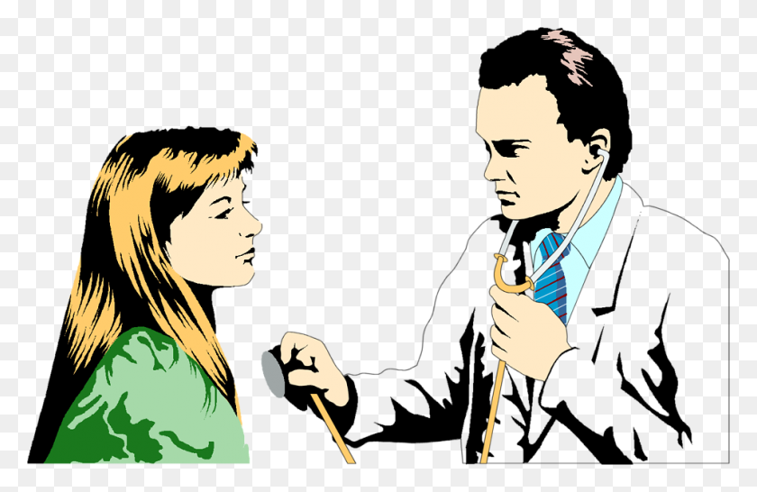 958x597 Doctor With Patient Clipart The Cliparts Databases - Doctor And Patient Clipart