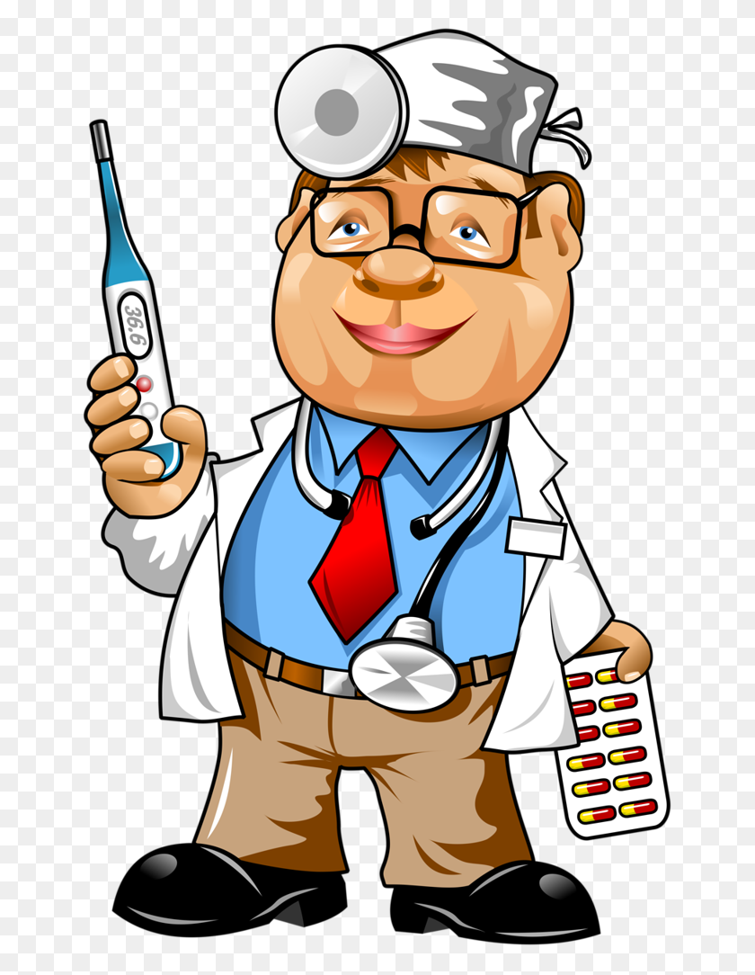661x1024 Doctors And Nurses Clip Art, Cartoon And Art - Nurse And Patient Clipart