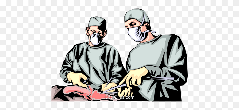 480x328 Doctors Operating Royalty Free Vector Clip Art Illustration - Operation Clipart