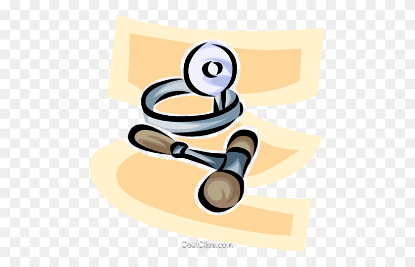 473x480 Doctor's Tools Royalty Free Vector Clip Art Illustration - Doctor Tools Clipart